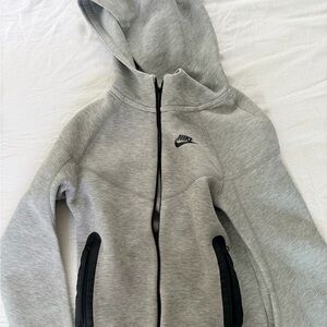 Nike Kids Light Gray Hoodie
